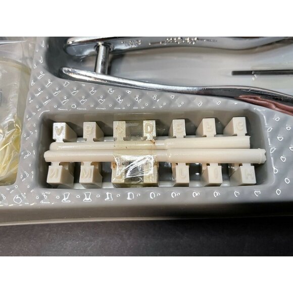 Star Case Golf ball Monogrammer personalize 3 letter kit - Picture 5 of 7